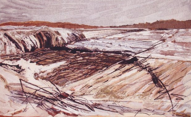 Francesco Preverino: LA MIA ANIMA, cm.180x100, 2005, alto liccio